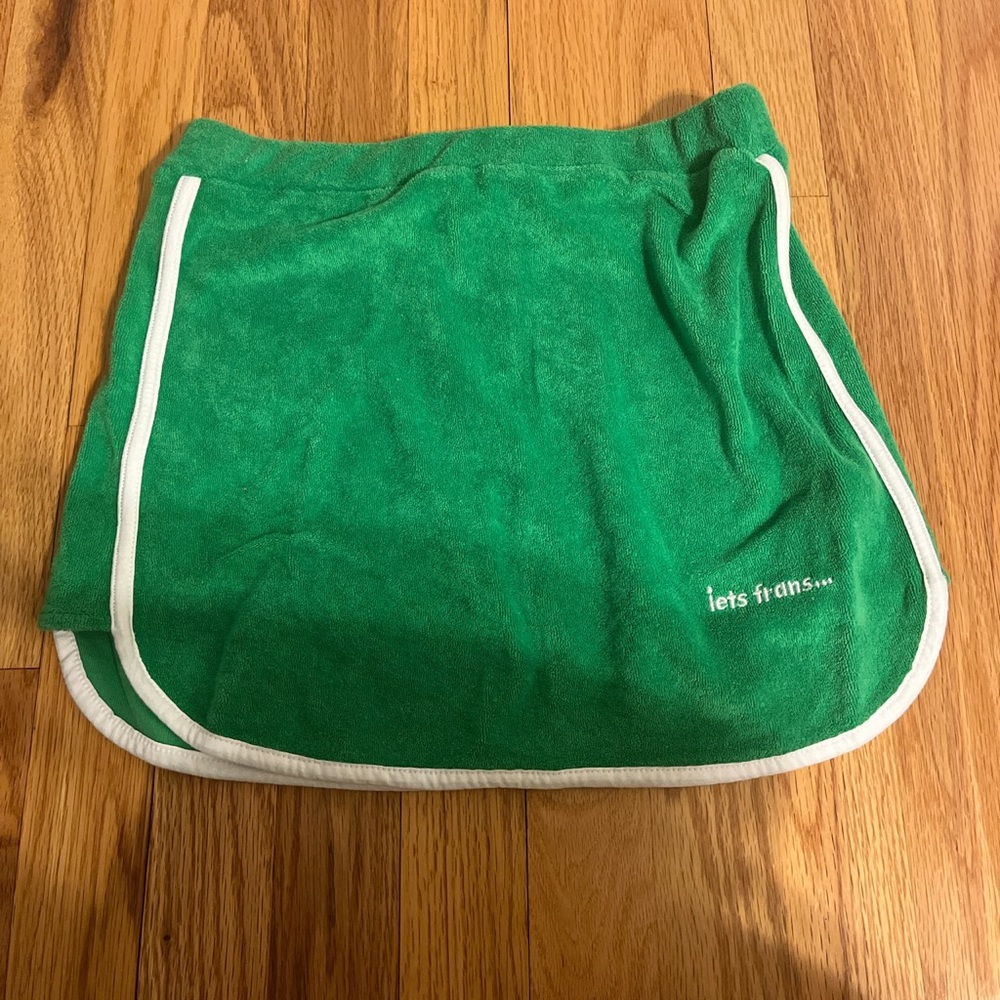 iets frans urban outfitters terry skirt